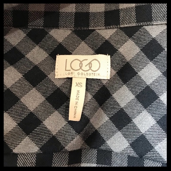 LOGO By Lori Goldstein Plaid Jacket - Picture 6 of 6